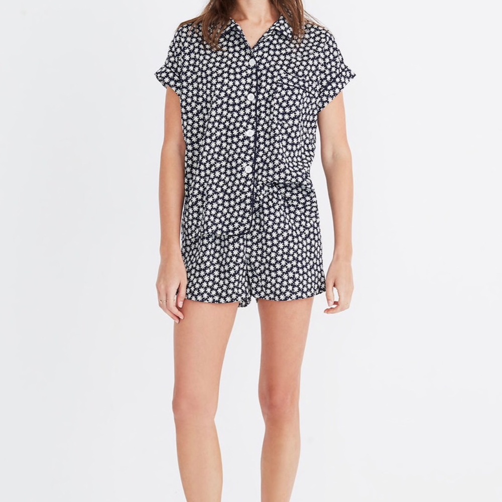Madewell Bedtime Pajama Set - Mini Daisy - L